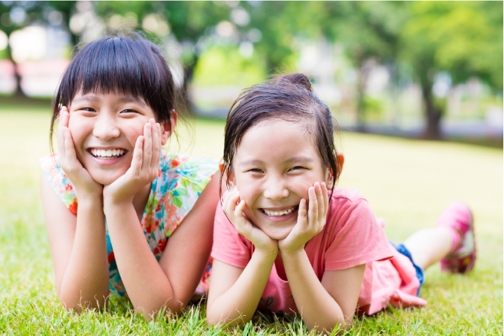 笑顔の子どもたち